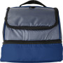 Polyester (210D) cooler bag Jackson cobalt blue