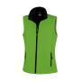 Women's Printable Softshell Bodywarmer - Vivid Green/Black - 2XL (18)