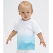 BabyBugz Baby Dips T-Shirt, White/Bubble Gum Pink, 0-3, Babybugz