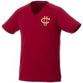 Amery Cool Fit kortärmad V-ringad t-shirt män - Röd - XS