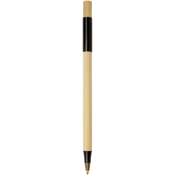 Kerf 3-delige bamboe pennenset - Zwart/Naturel