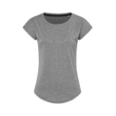 Stedman T-shirt Active dry T move SS for her grey heather L