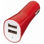 USB autolader met 2 poorten DRIVE - rood