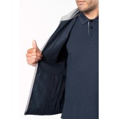 Gilet Day To Day Navy / Fluorescent Yellow S