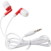 ABS oortelefoontjes rood