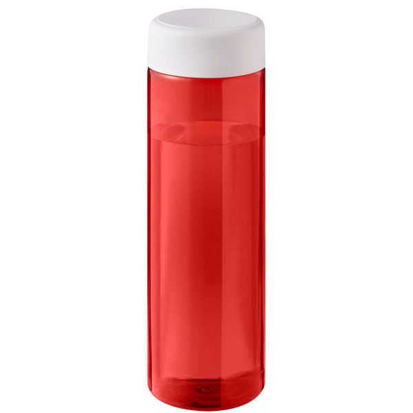 H2O Active® Eco Vibe 850 ml screw cap water bottle - Red/White