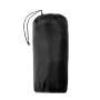 Fleece blanket in pouch, anthracite