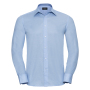 Men s long sleeve tailored Oxford shirt Oxford Blue S