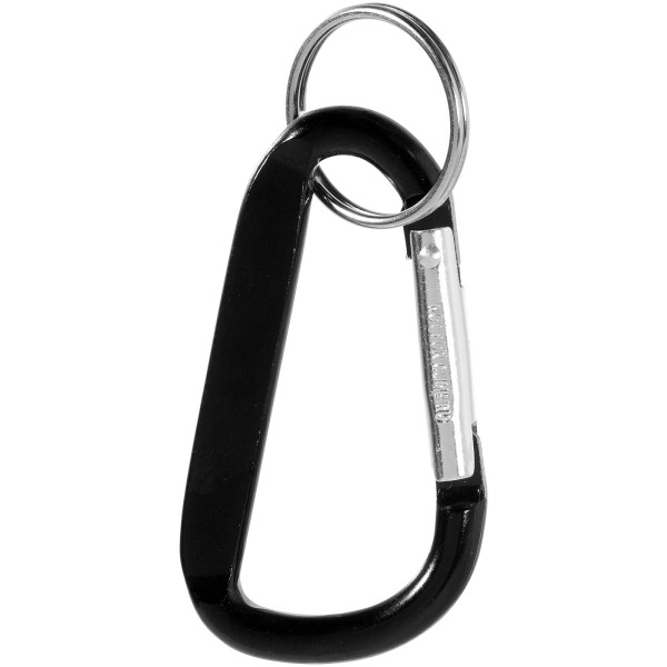 Timor carabiner keychain - Solid black