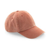 Low Profile Vintage Cap - Vintage Orange - One Size