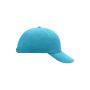 MB6111 6 Panel Raver Cap - turquoise - one size