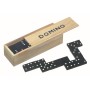 28 delig houten dominospel DOMINO - hout, zwart