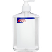 Be Safe stor flaske med 500 ml desinficerende gel med dispenser - Transparent