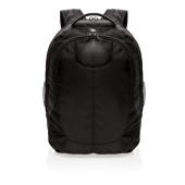 Outdoor laptop rugtas, zwart