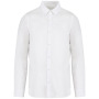 Afgewassen herenoverhemd Twill Washed white S