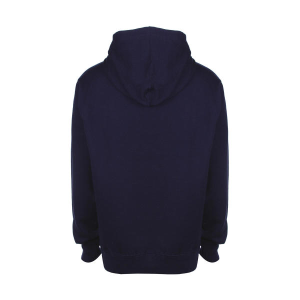 Contrast Hoodie - Black/Fire Red - XS