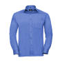 Poplin Shirt LS - Corporate Blue - 4XL