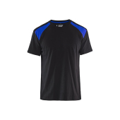 Zwart/Korenblauw