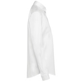 Damesoverhemd van twill met lange mouwen White S Damesoverhemd van twill met lange mouwen White S