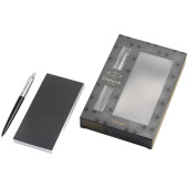 Jotter Bond Street cadeauset met pen en kladblok Jotter Bond Street cadeauset met pen en kladblok