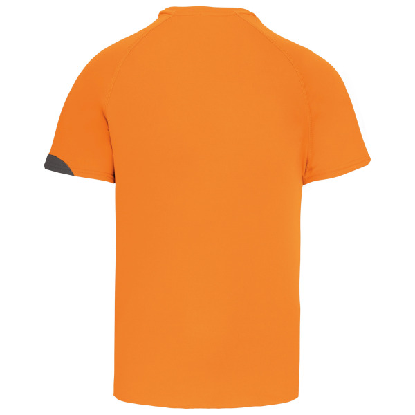 Sportshirt korte mouwen kids Orange / Black / Storm Grey 12/14 jaar