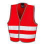 Junior Enhanced Visibility Vest - Red - L (10-12)