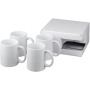 Ceramic mok 4 delige geschenkset - Wit