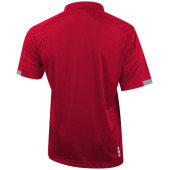 Kiso cool fit heren polo met korte mouwen - Rood - XS