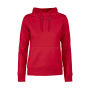 PRINTER FASTPITCH LADY HOODED SWEATER RED XL