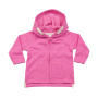 Baby Hoodie - Bubble Gum Pink - 6-12