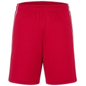Basic Team Shorts - red/white - XXL