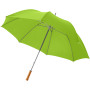Karl 30" golf umbrella with wooden handle - Lime