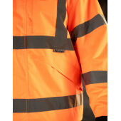 Hi-Vis Rain Jacket Lite "Kaunas" - Orange - S