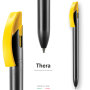 Ballpoint Pen Thera Black Yellow