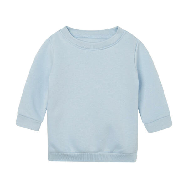 Baby Essential Sweatshirt - Dusty Blue - 6-12