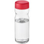 H2O Active® Base 650 ml sportfles - Transparant/Rood