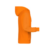 Men's Zip Hoody - orange - L