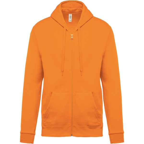 Sweater met rits en capuchon Orange L