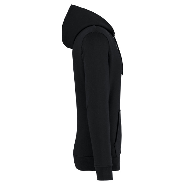 Ecologische uniseks sweater met capuchon Black XL