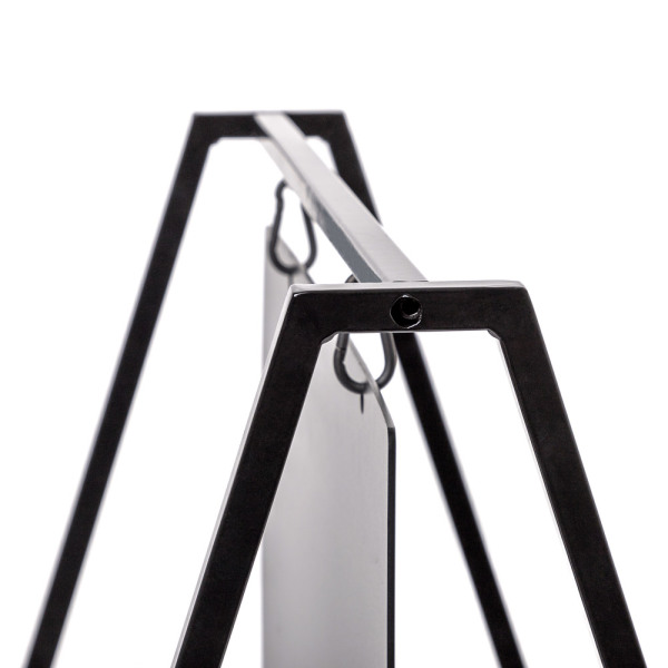 Krijtstoepbord Swing 50 x 70 cm Zwart