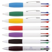 Paxi balpen meerkleuren pen kunststof