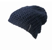 MB7941 Casual Outsized Crocheted Cap navy one size