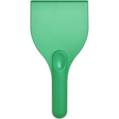 Artur curved plastic ice scraper - Green
