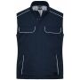 Workwear Softshell Padded Vest - SOLID - - navy - 6XL