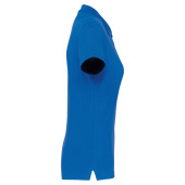 Piqué-damespolo korte mouwen Light Royal Blue XL