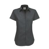 B&C Sharp Shortsleeve Women, Dark Grey, XXL