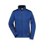 Ladies' Knitted Workwear Fleece Jacket - STRONG - - royal-melange/navy - 4XL