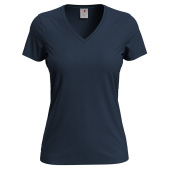 Stedman T-shirt V-Neck Classic-T SS for her 532c blue midnight L