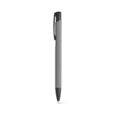 Pippens balpen rubberized aluminium blauwe inkt
