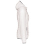Ladies' lightweight hooded padded jacket White M